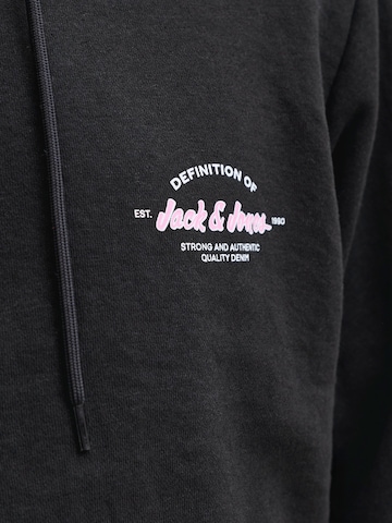 Felpa 'JJBrandon' di JACK & JONES in nero