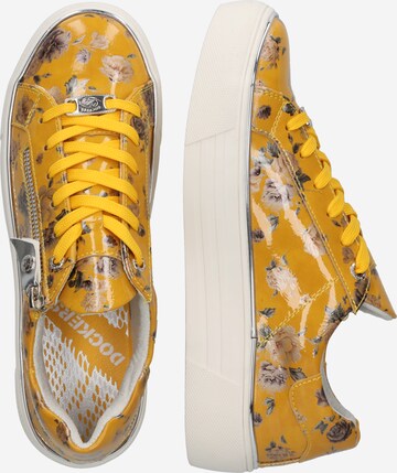 Sneaker bassa di Dockers by Gerli in giallo