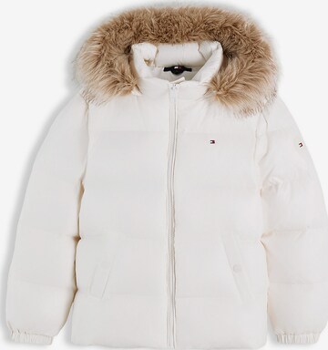 Veste d’hiver 'Essential' TOMMY HILFIGER en blanc : devant