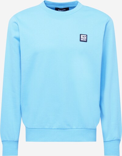 DIESEL Sweatshirt 'GIRK' in hellblau, Produktansicht