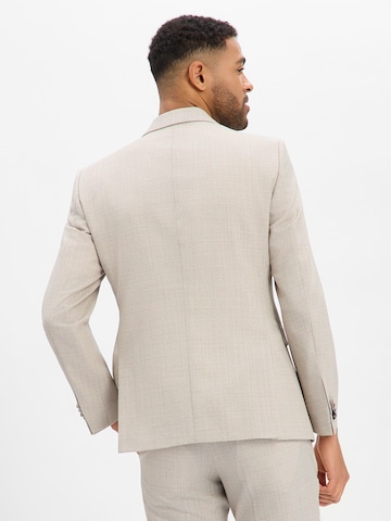 CG CLUB OF GENTS Slim fit Business Blazer 'Paul' in Beige