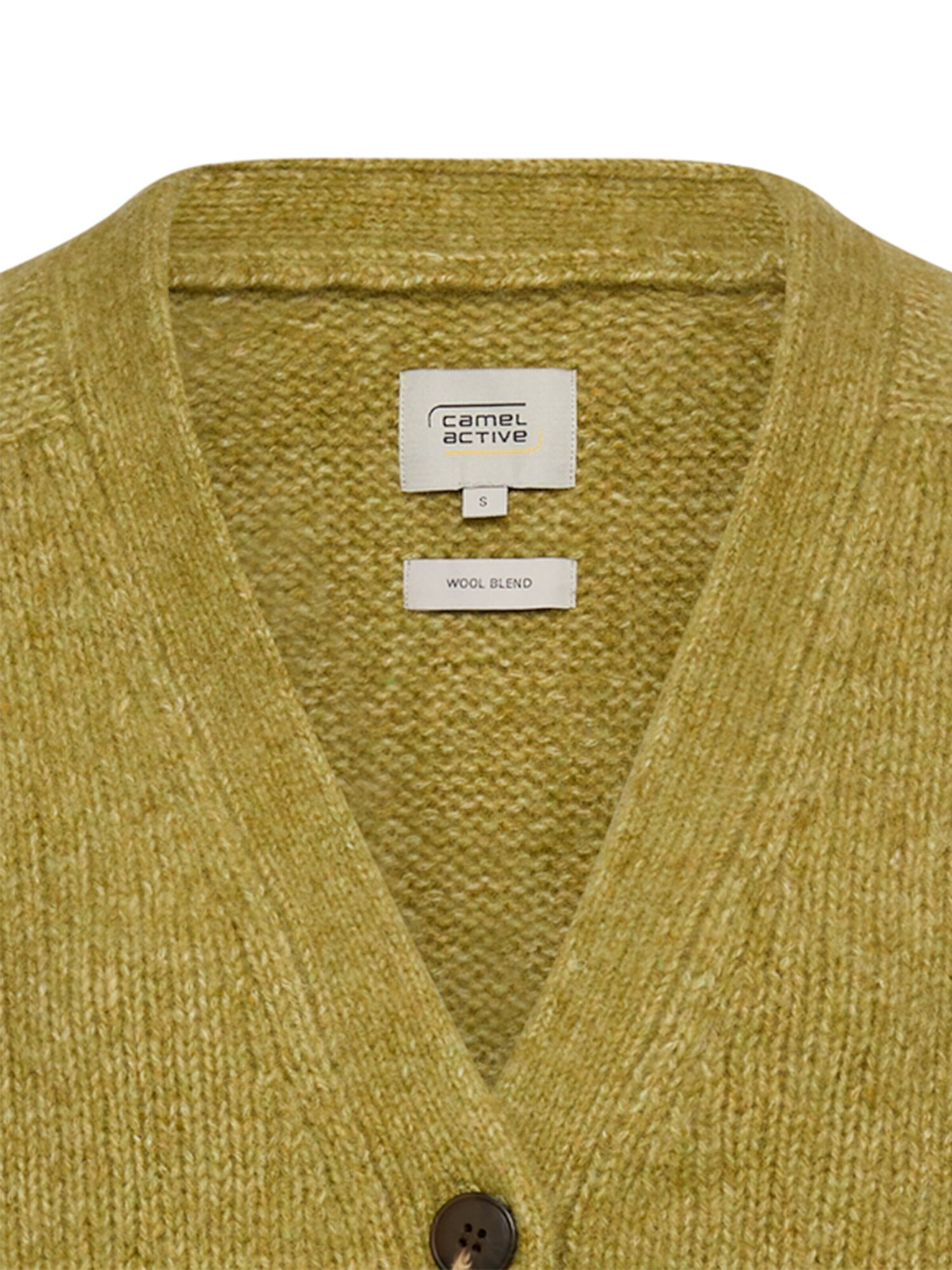 CAMEL ACTIVE Knit Cardigan in Green