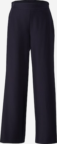 Wide leg Pantaloni de la COMMA pe albastru: față