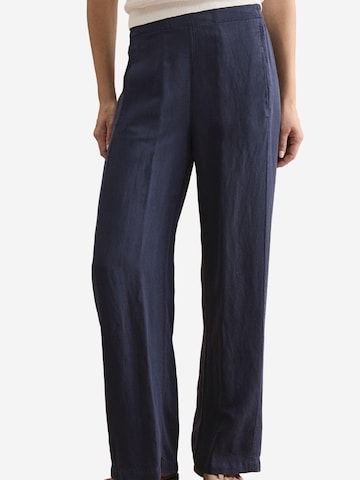 Loosefit Pantalon Il Lanificio en bleu