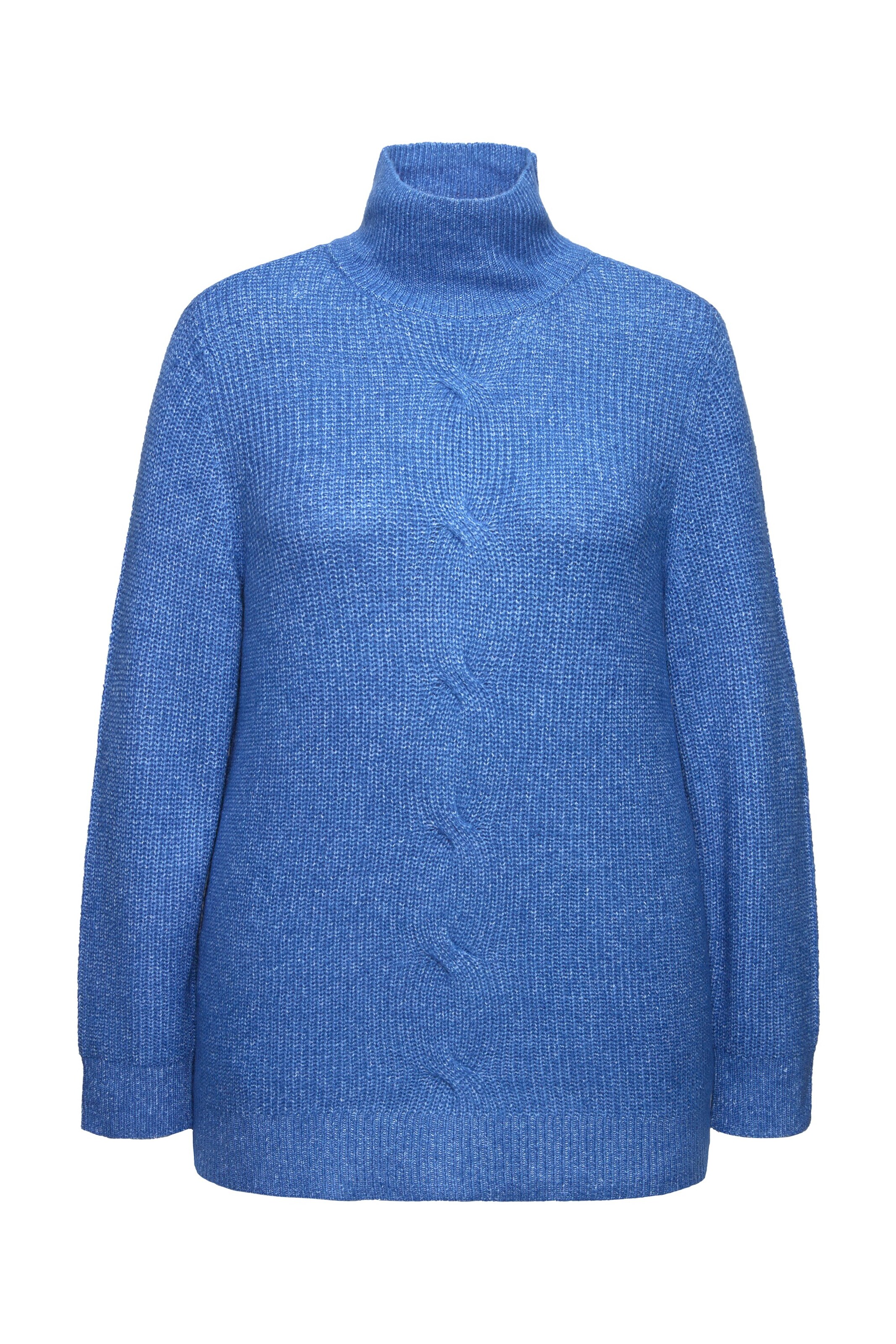 Pull-over Ulla Popken en bleu : devant