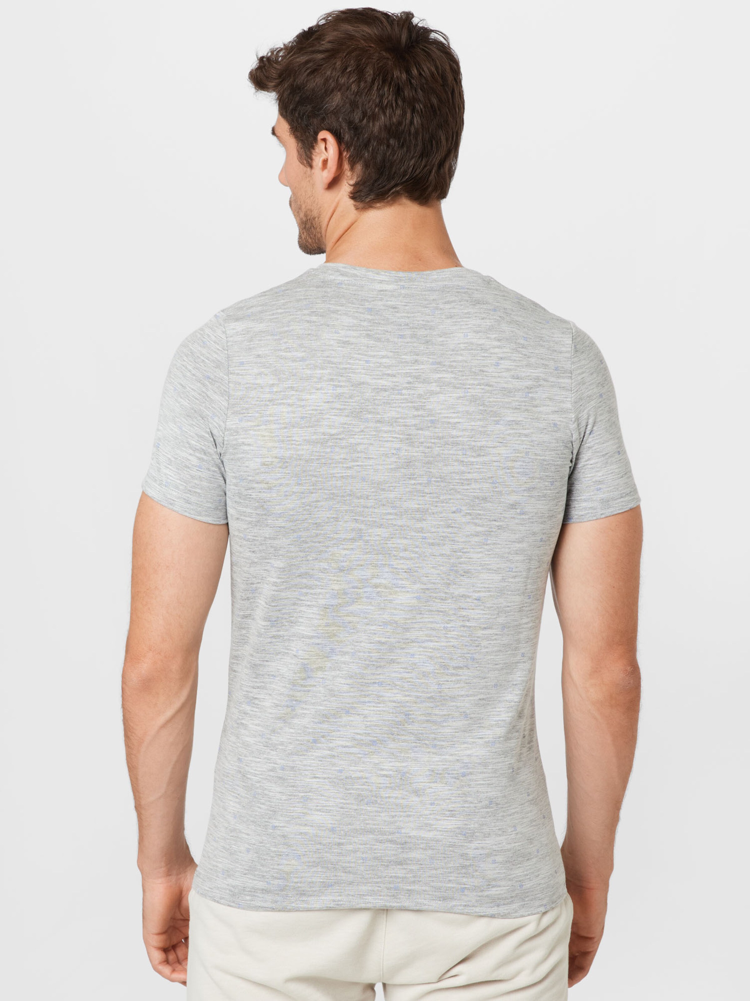 Männer Shirts s.Oliver T-Shirt in Graumeliert - DU34391 Männer Shirts s.Oliver T-Shirt in Graumeliert - DU34391