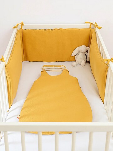 Couverture de bébé PAPATE en jaune : devant