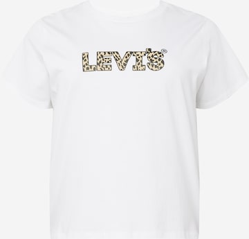 Levi's® Plus Shirt 'PL Perfect Tee' in Wit: voorkant