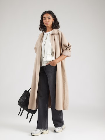 Geacă tricotată de la MORE & MORE pe alb