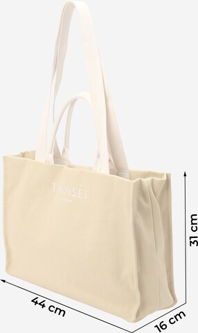 Shopper di Twinset in beige