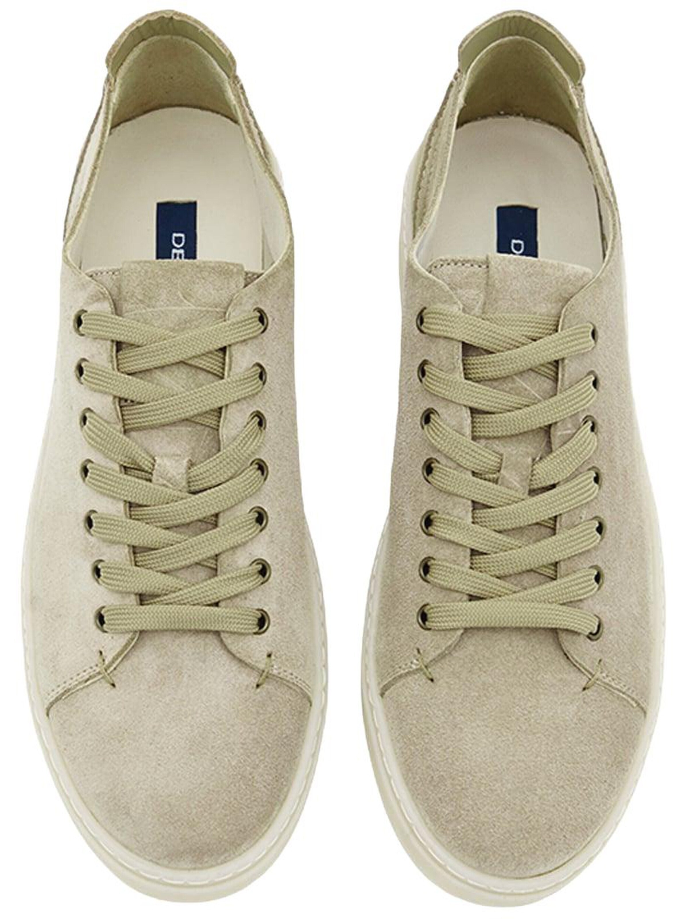 Desa Sneaker low 'Schnürschuhe'‌‌‌‌ in Beige