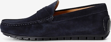 Mocassino di CAFè NOIR in blu: frontale