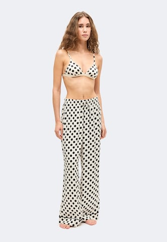 Pantaloncini da pigiama 'Reese' di LOVE Stories in bianco