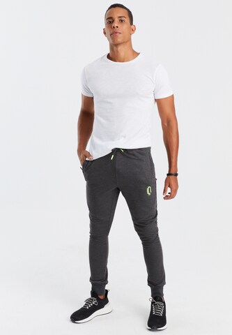 Leif Nelson Slimfit Broek in Grijs