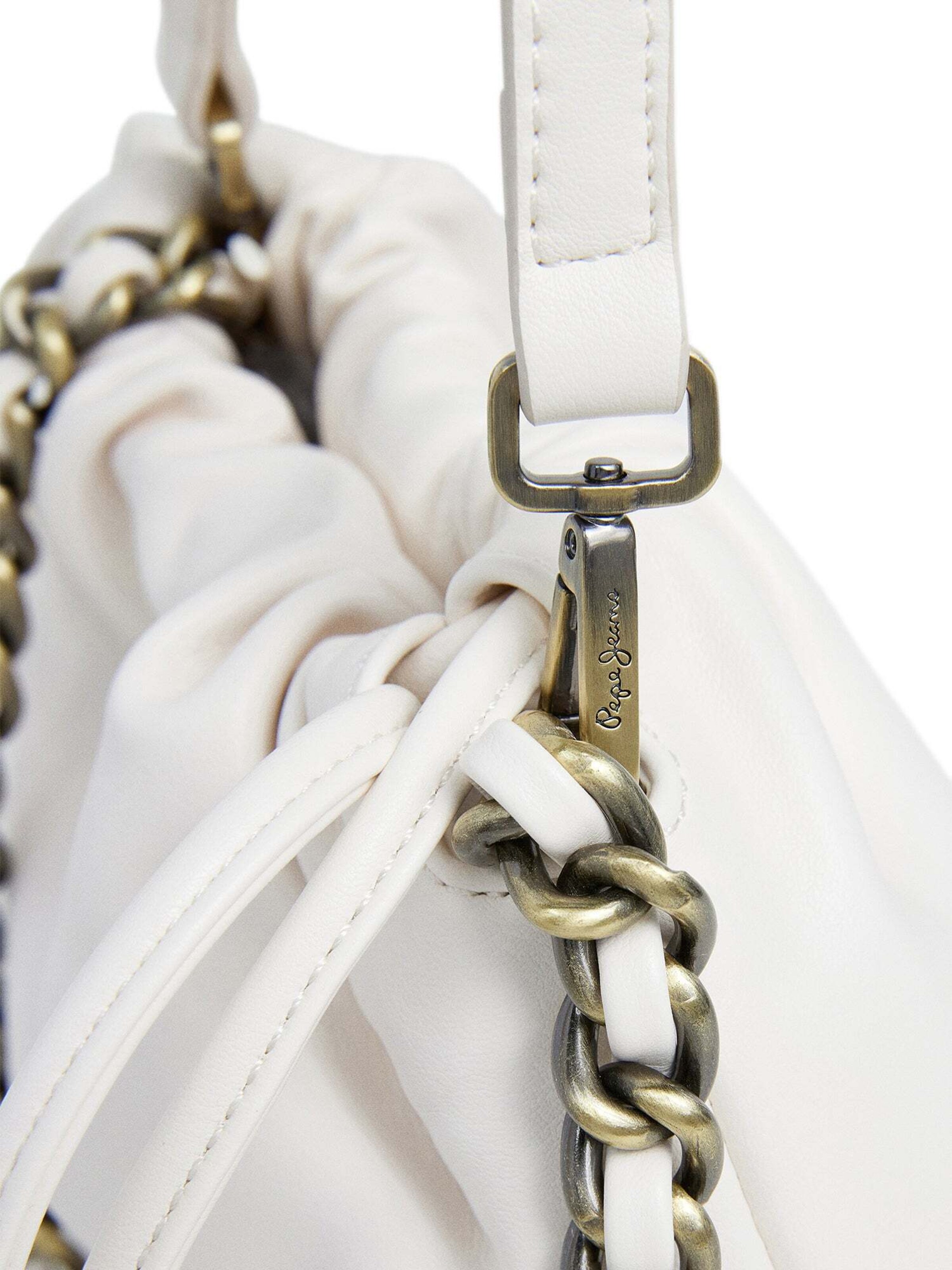 Borsa a spalla ' GEORGIA ' di Pepe Jeans in bianco
