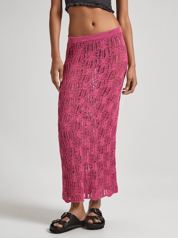 Pepe Jeans Skirt in Pink: front
