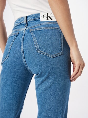 Calvin Klein Jeans Bootcut Farmer - kék