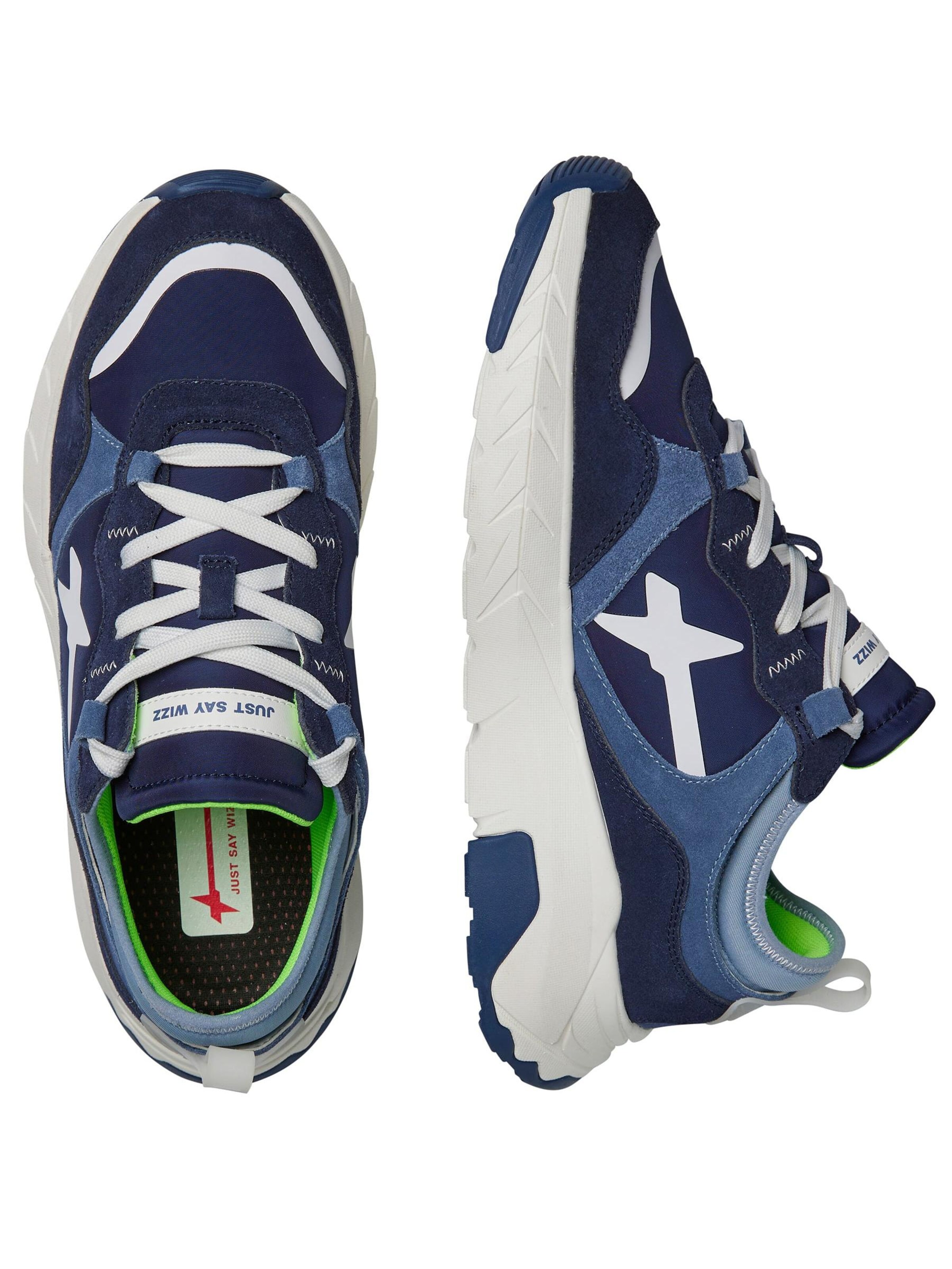 W6YZ Platform trainers 'NEXT-M.' in Blue