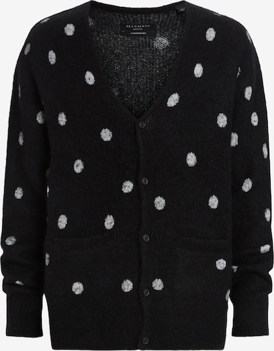 AllSaints Gebreid vest 'POLK' in de kleur Zwart / Wit, Productweergave