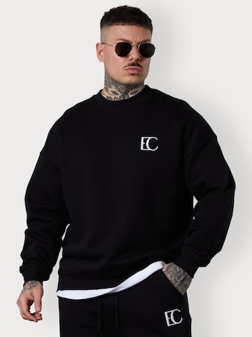 ESTEEM Sweatshirt in Zwart: voorkant