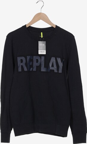 REPLAY Sweater M in Blau: predná strana