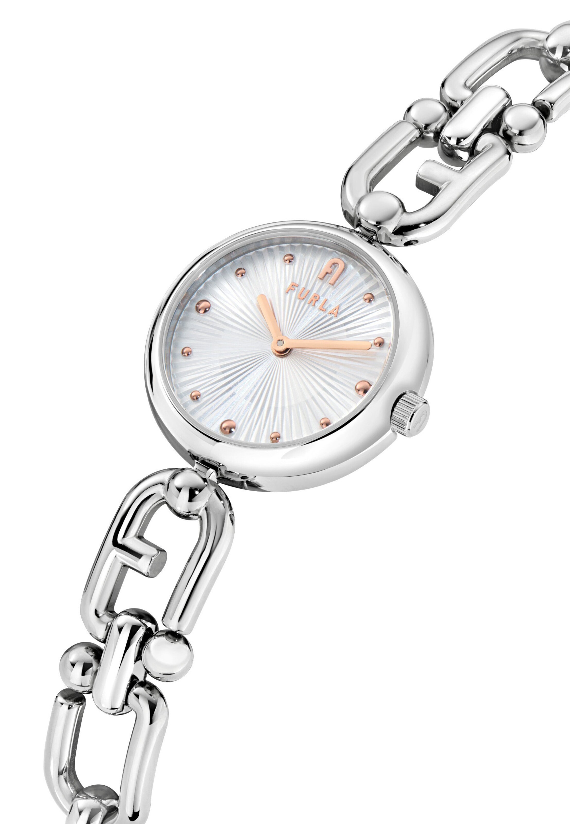 Montre à affichage analogique FURLA en argent