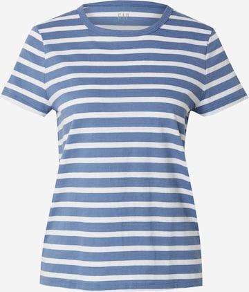 Tricou de la GAP pe albastru: față