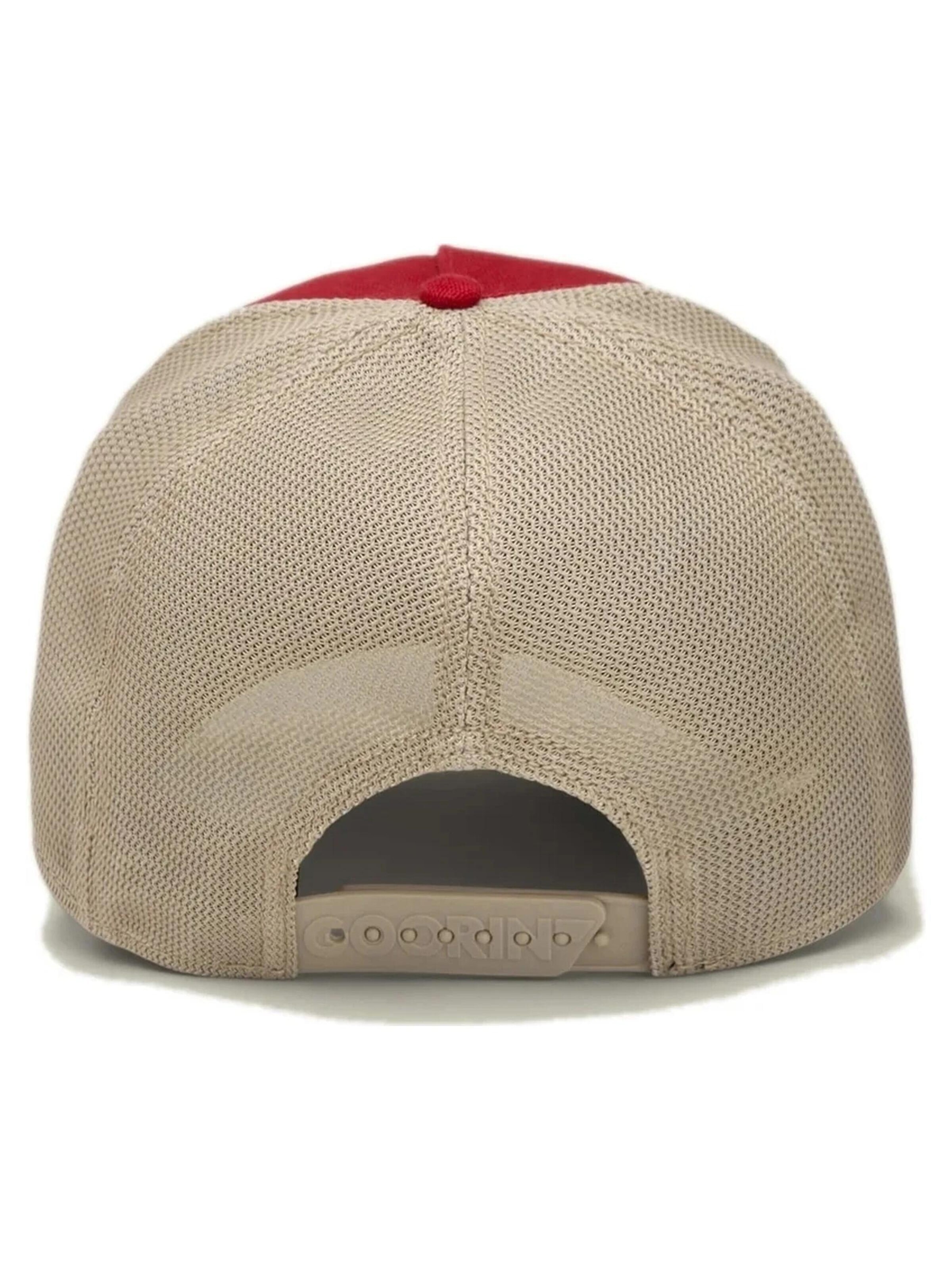 GOORIN Bros. - Boné 'Gorra goorin roja vaca greener grass moove the needle trucker cap' em vermelho