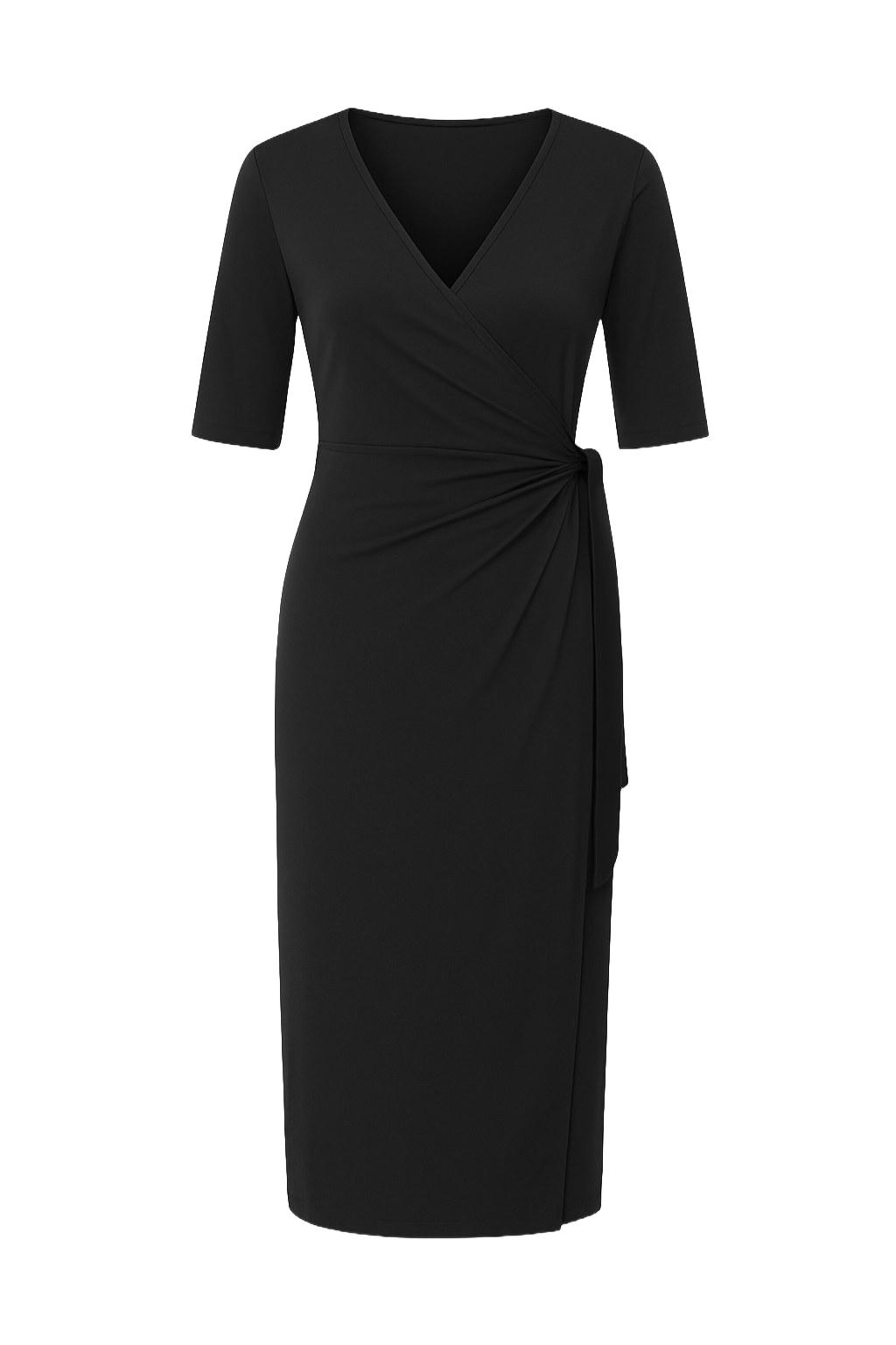 LYN MAMA Dress in Black: front