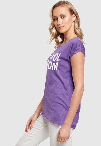 Maglietta 'Mothers Day - Cool Mom' di Merchcode in lilla