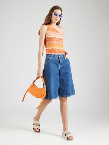 VILA Knitted top 'JOE' in Orange