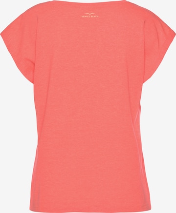 VENICE BEACH T-shirt i orange