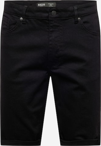 BURTON MENSWEAR LONDON Regular Jeans in Black: front