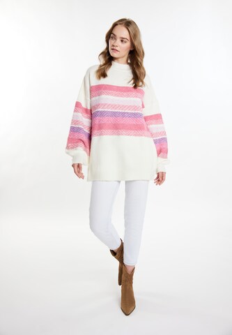 Pull-over 'Hoona' IZIA en blanc