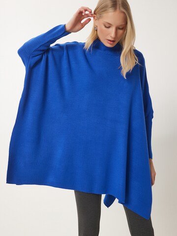 Happiness İstanbul Svetr – modrá: přední strana