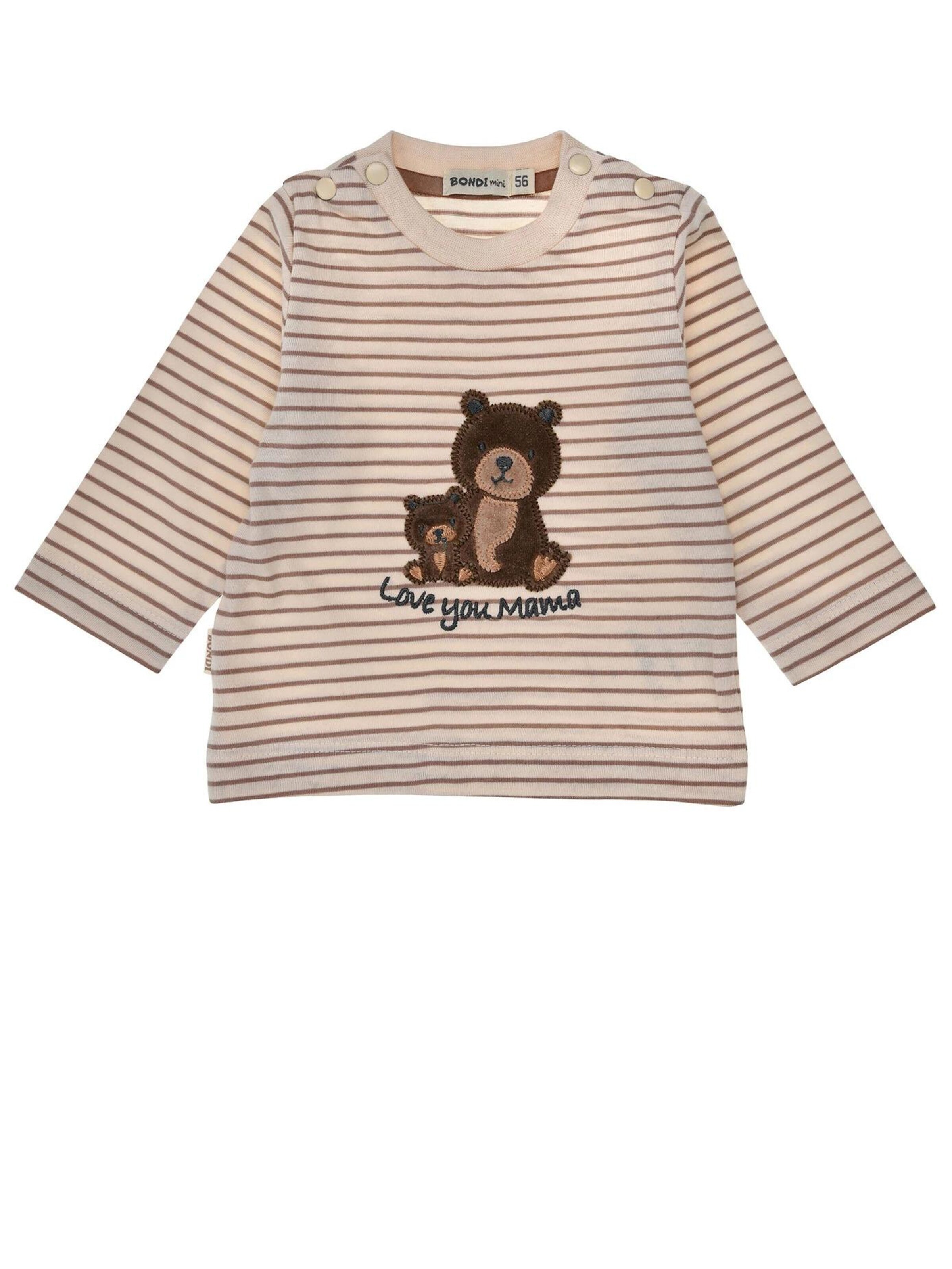 BONDI Sportsweatshirt‌‌‌‌ in Braun: Vorderseite