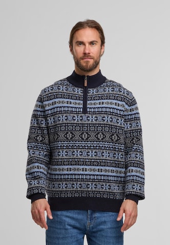 FYNCH-HATTON Sweater in Blue: front