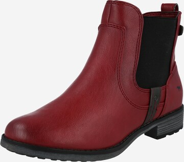 MUSTANG Chelsea Boots in Red: front