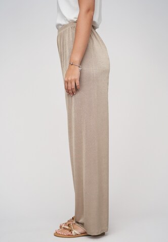 Wide leg Pantaloni di Cloud5ive in marrone