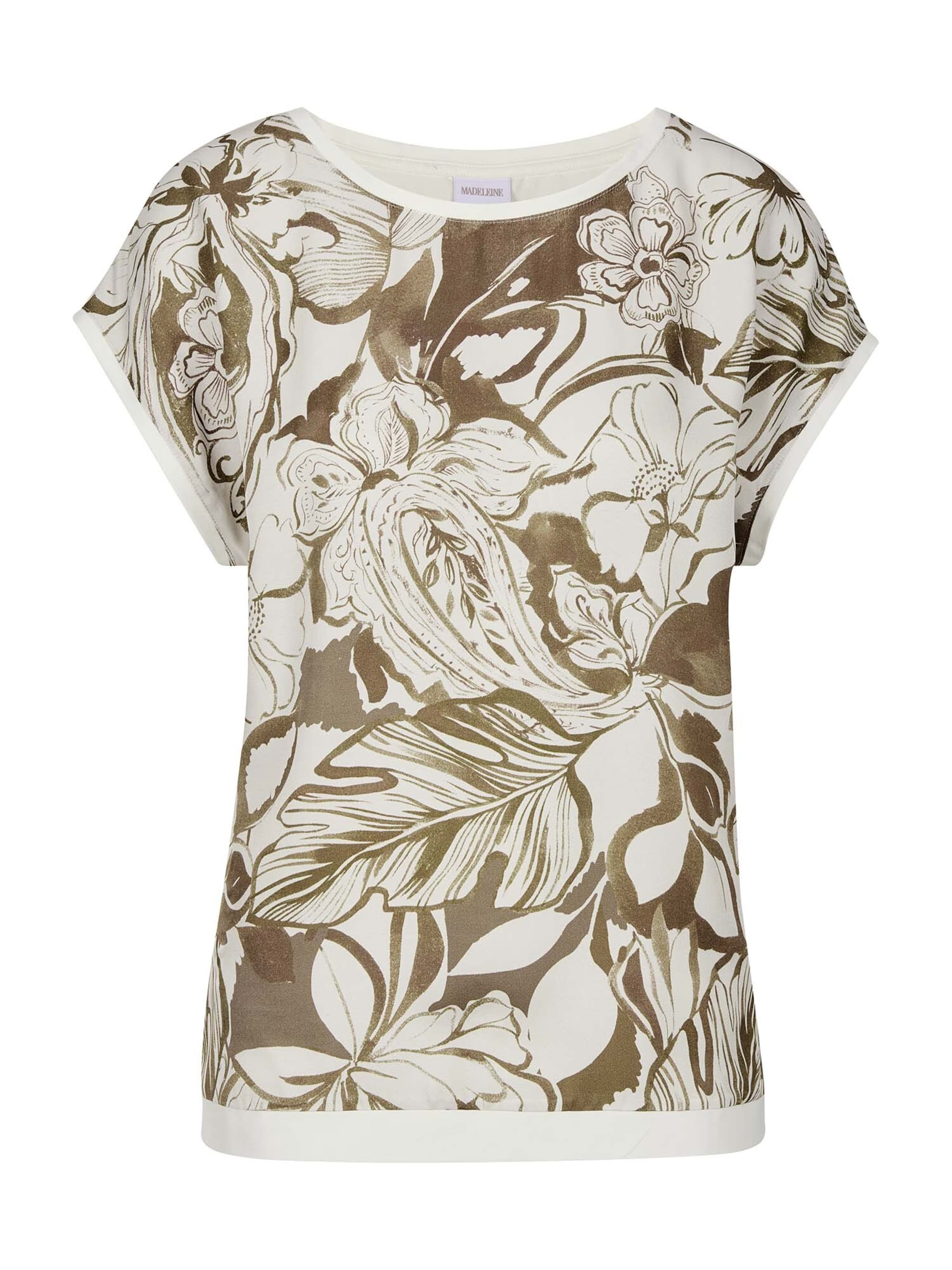 Chemisier MADELEINE en blanc : devant