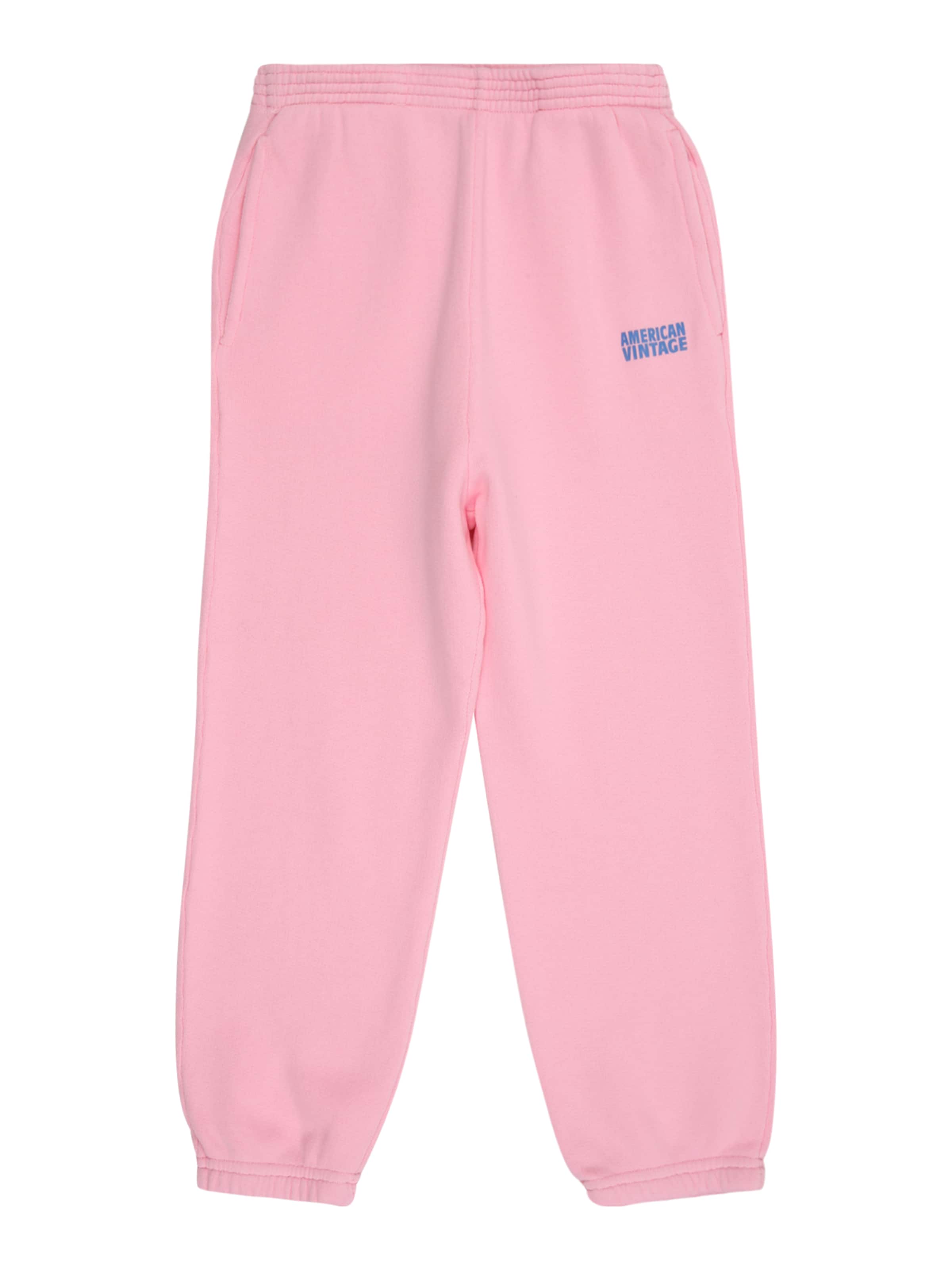 AMERICAN VINTAGE Broek 'IZUBIRD' in Roze: voorkant