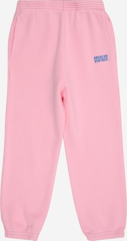 AMERICAN VINTAGE Hose 'IZUBIRD' in Pink: Vorderseite