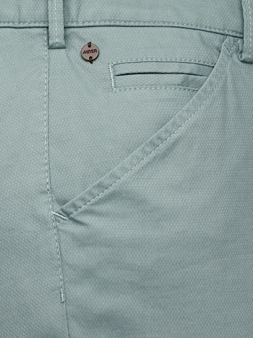 Regular Pantalon chino 'Chicago 1-5039' MEYER en vert