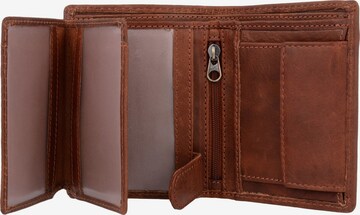 GREENBURRY Wallet 'Oily' in Brown