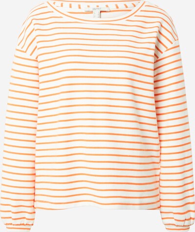 ESPRIT Trui 'FLOW COO' in de kleur Sinaasappel / Wit, Productweergave