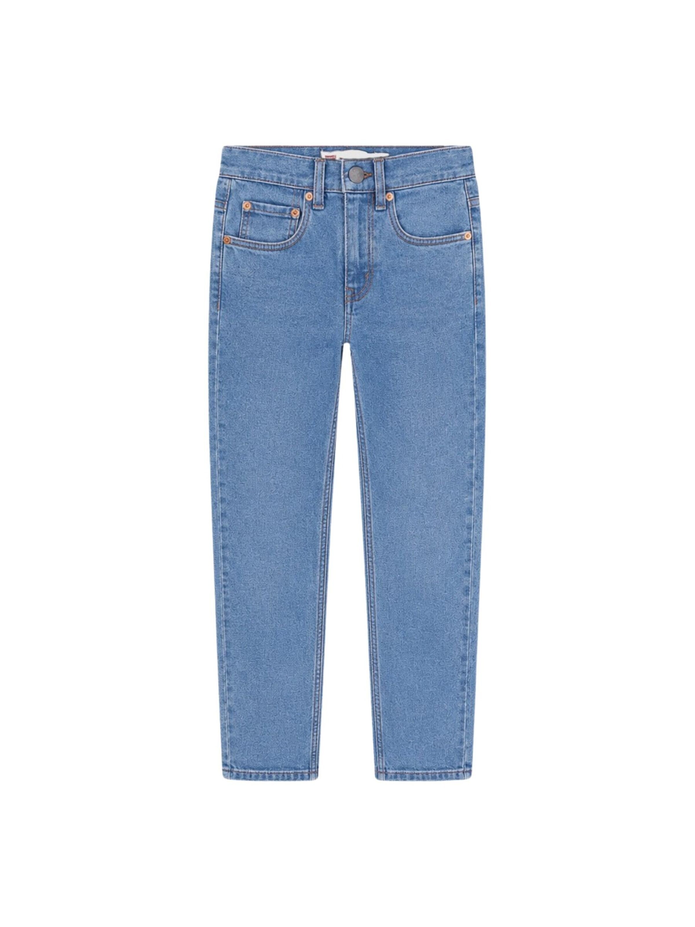 Levi's Kids Slimfit Jeansy w kolorze niebieski: przód
