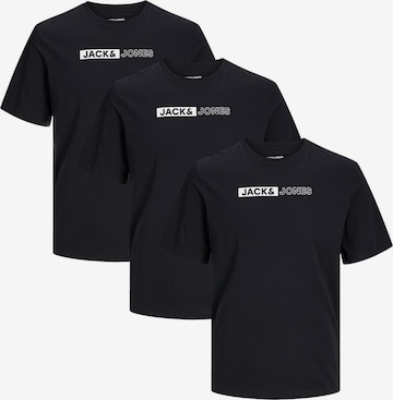 JACK & JONES Shirt 'Corp' in Schwarz: Vorderseite