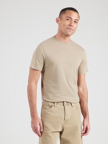 Only & Sons T-Shirt 'ONSJEFF' in Beige: Vorderseite