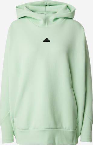 ADIDAS SPORTSWEAR Αθλητική μπλούζα φούτερ 'Z.N.E.' σε πράσινο: μπροστά