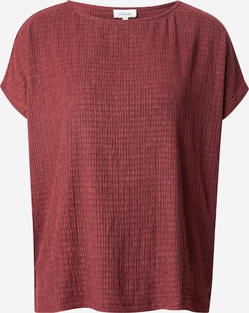 s.Oliver Shirt in Red: front